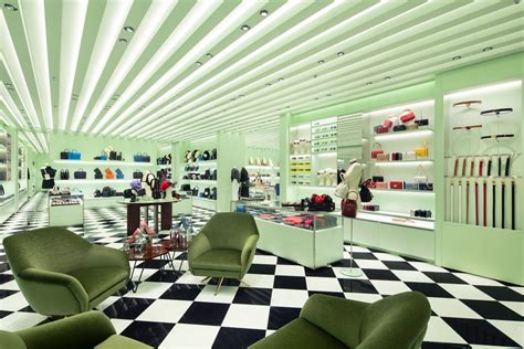 prada fashion store interior|what is prada known for.